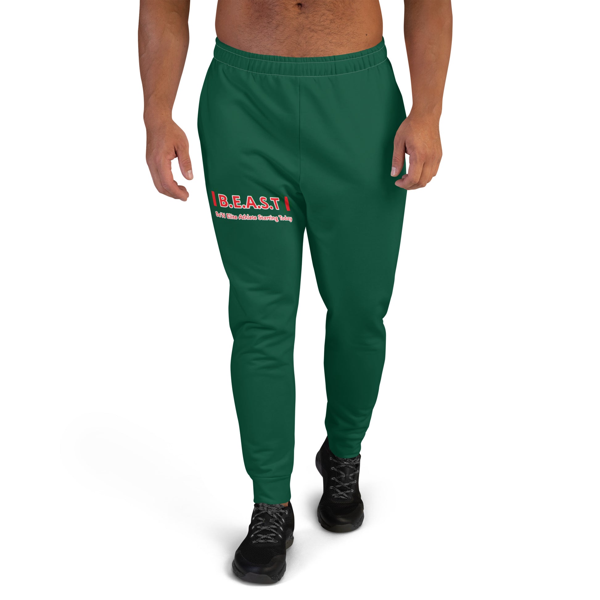 Men's B.E.A.S.T Print Joggers