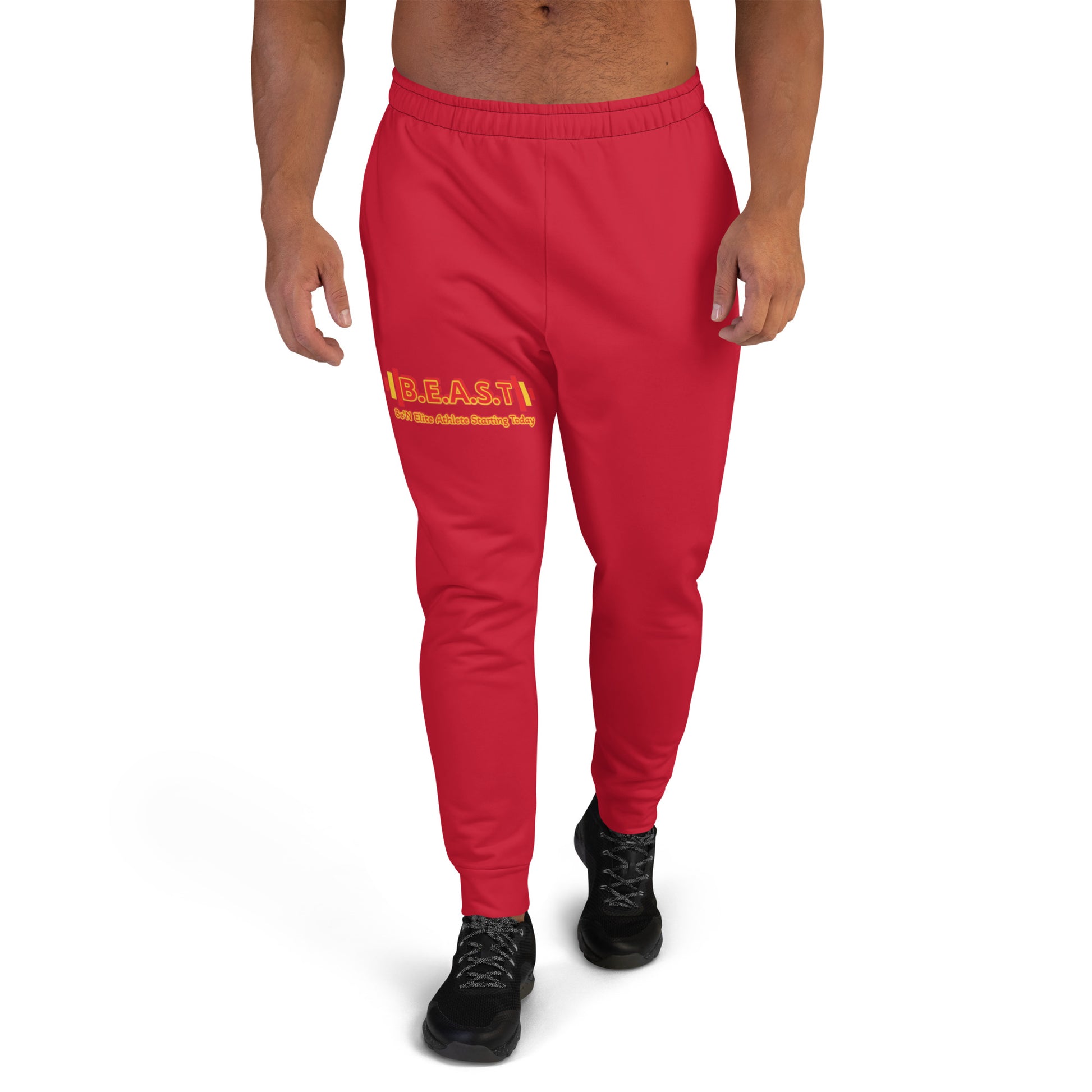 Men's B.E.A.S.T Print Joggers