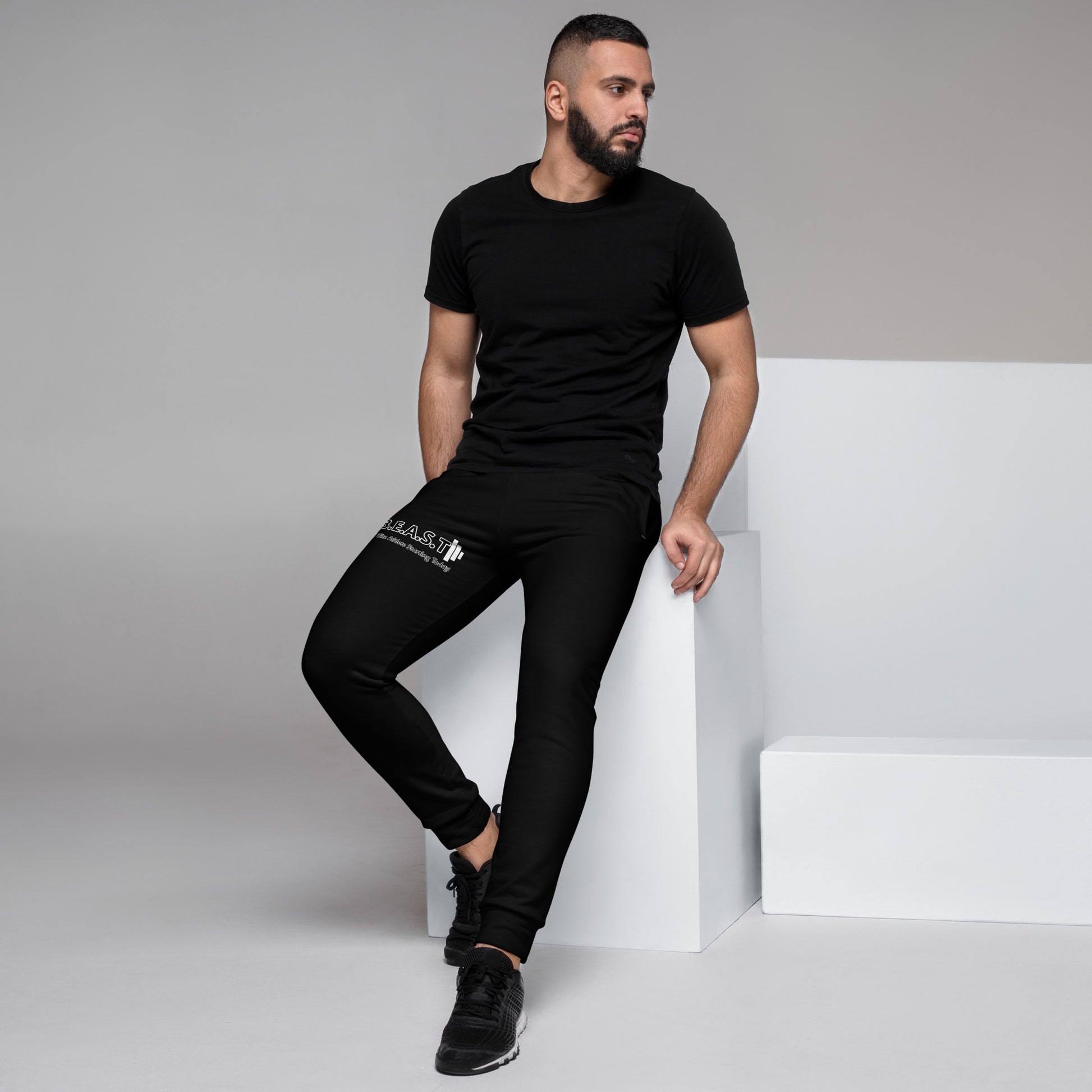 Men's B.E.A.S.T Print Joggers