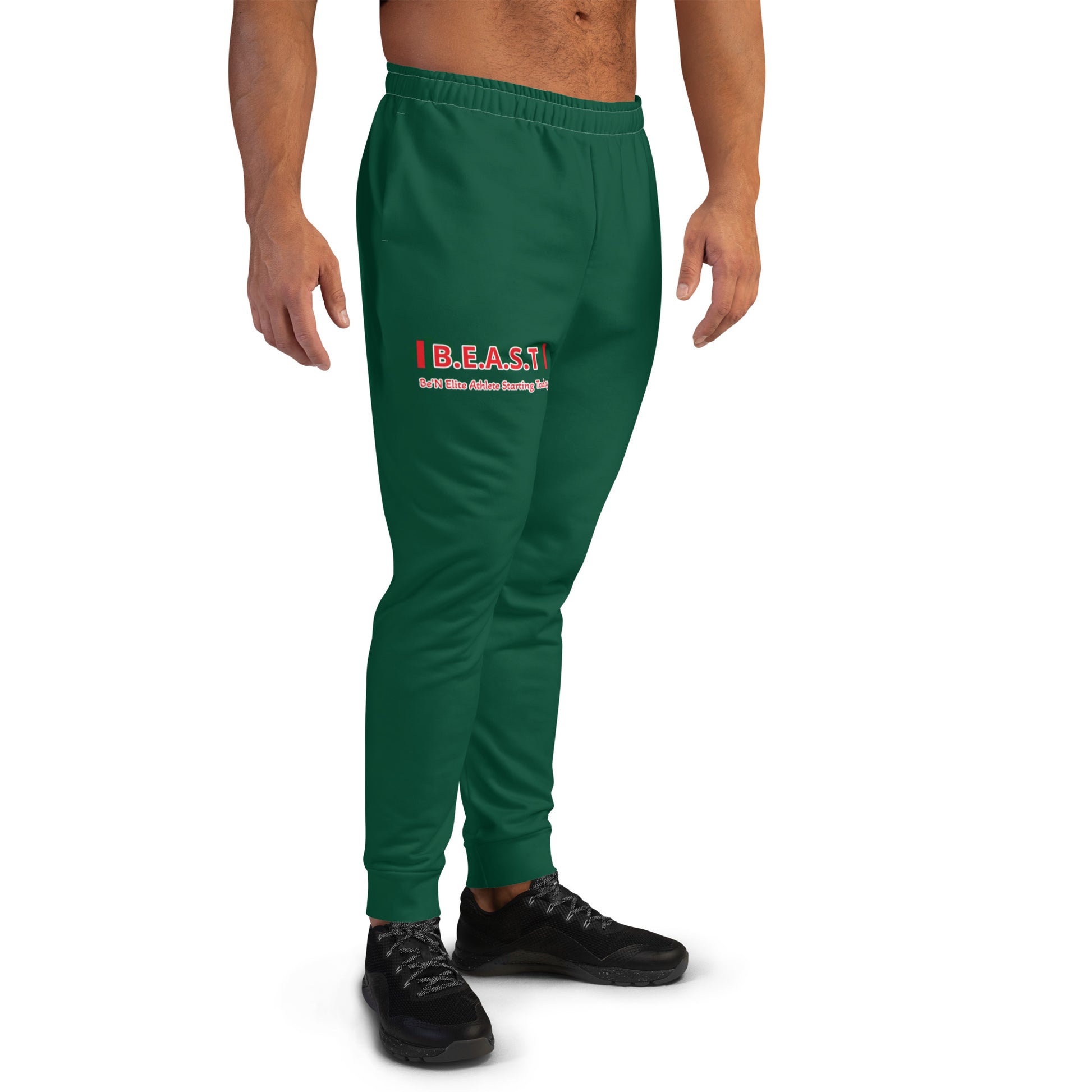 Men's B.E.A.S.T Print Joggers