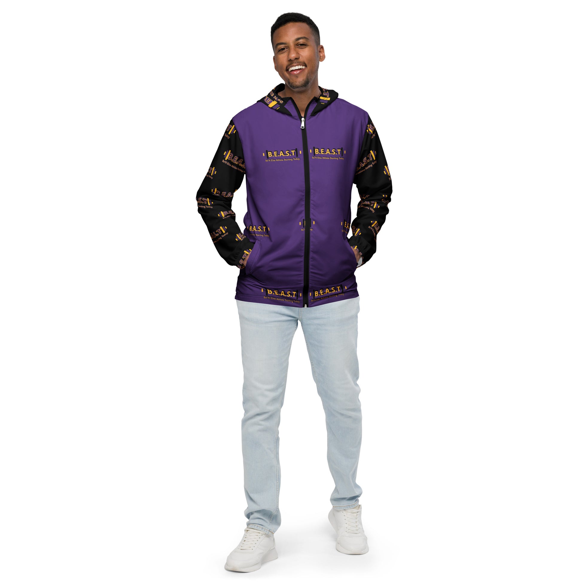 +B.E.A.S.T Unisex Windbreaker jacket