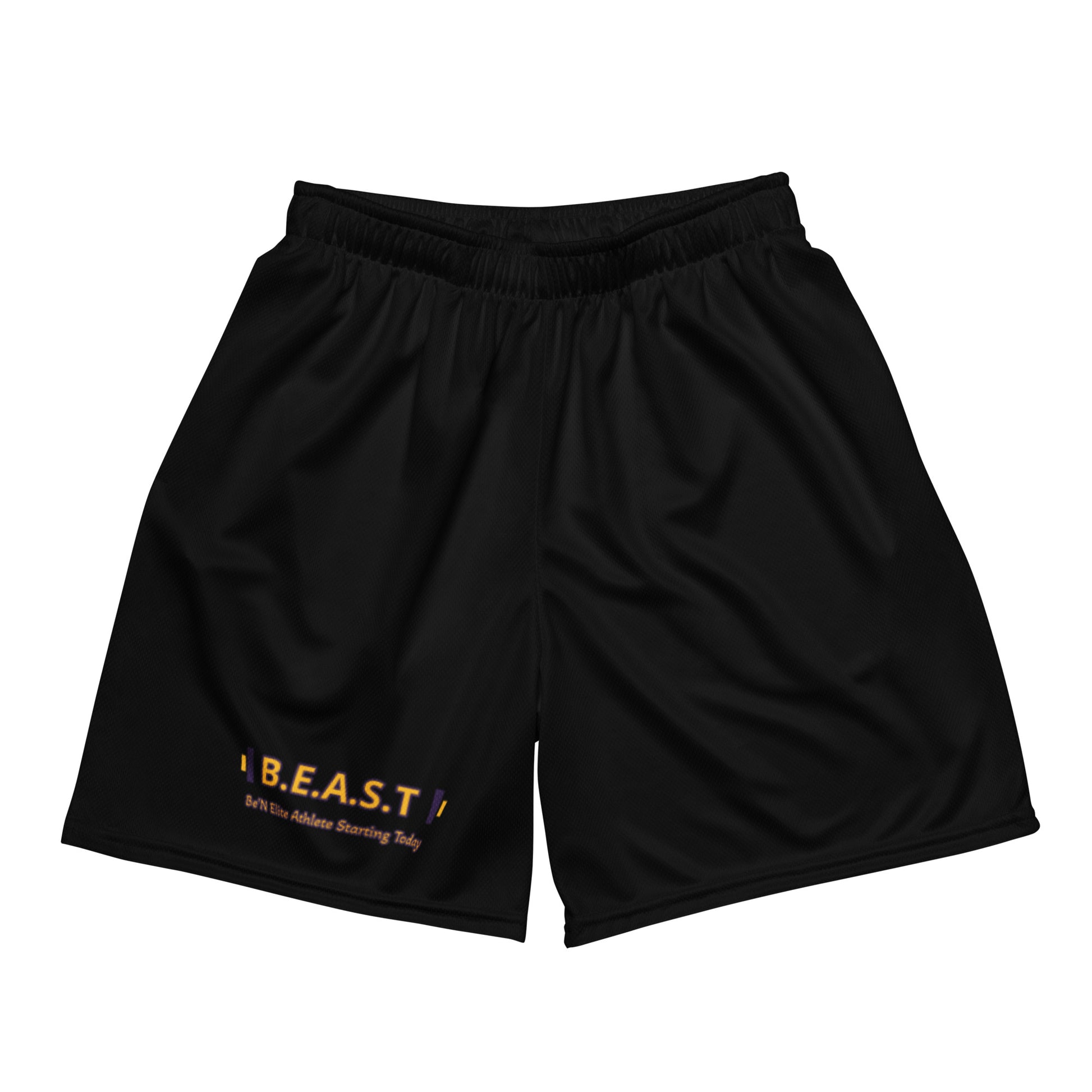 B.E.A.S.T Unisex mesh shorts