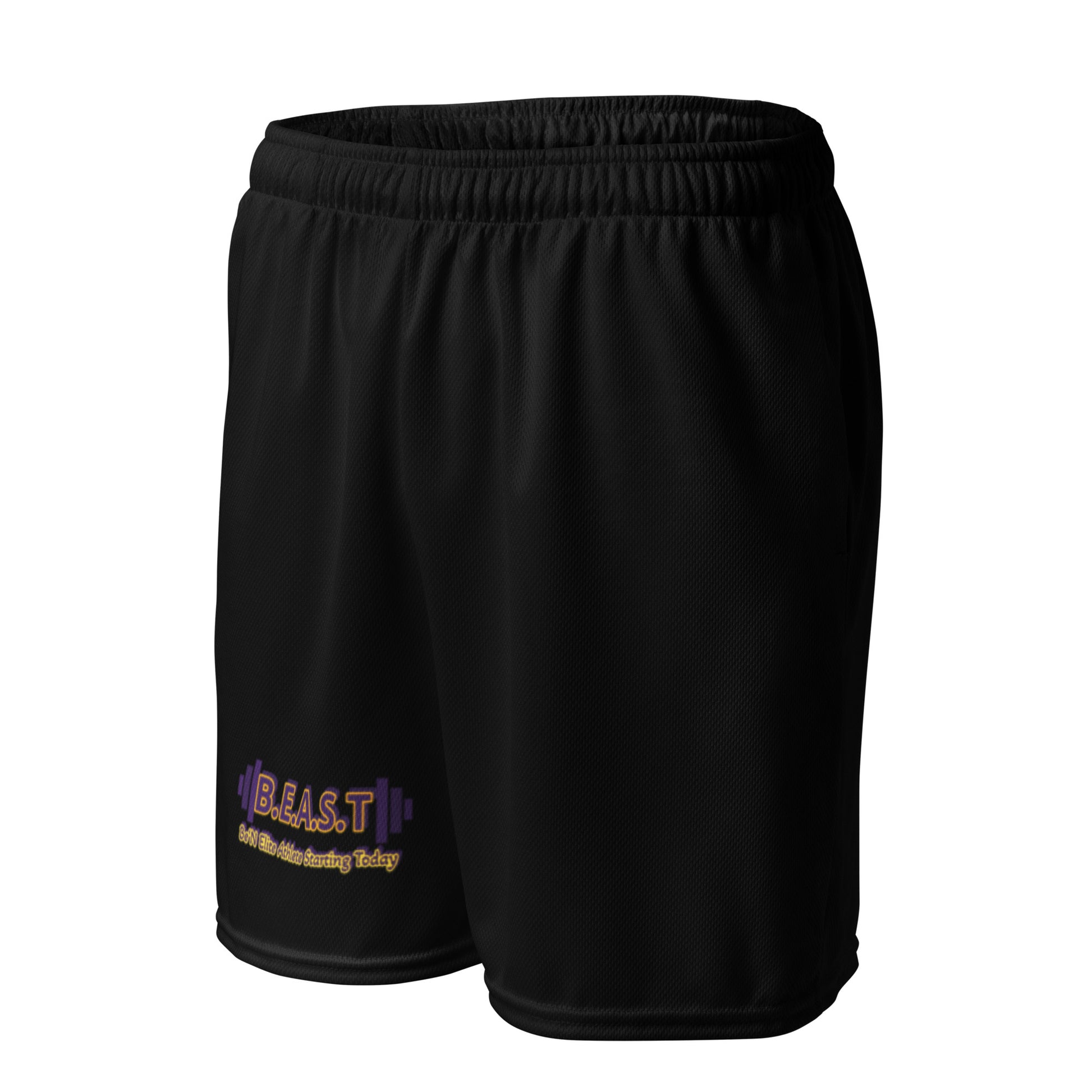 B.E.A.S.T Unisex mesh shorts