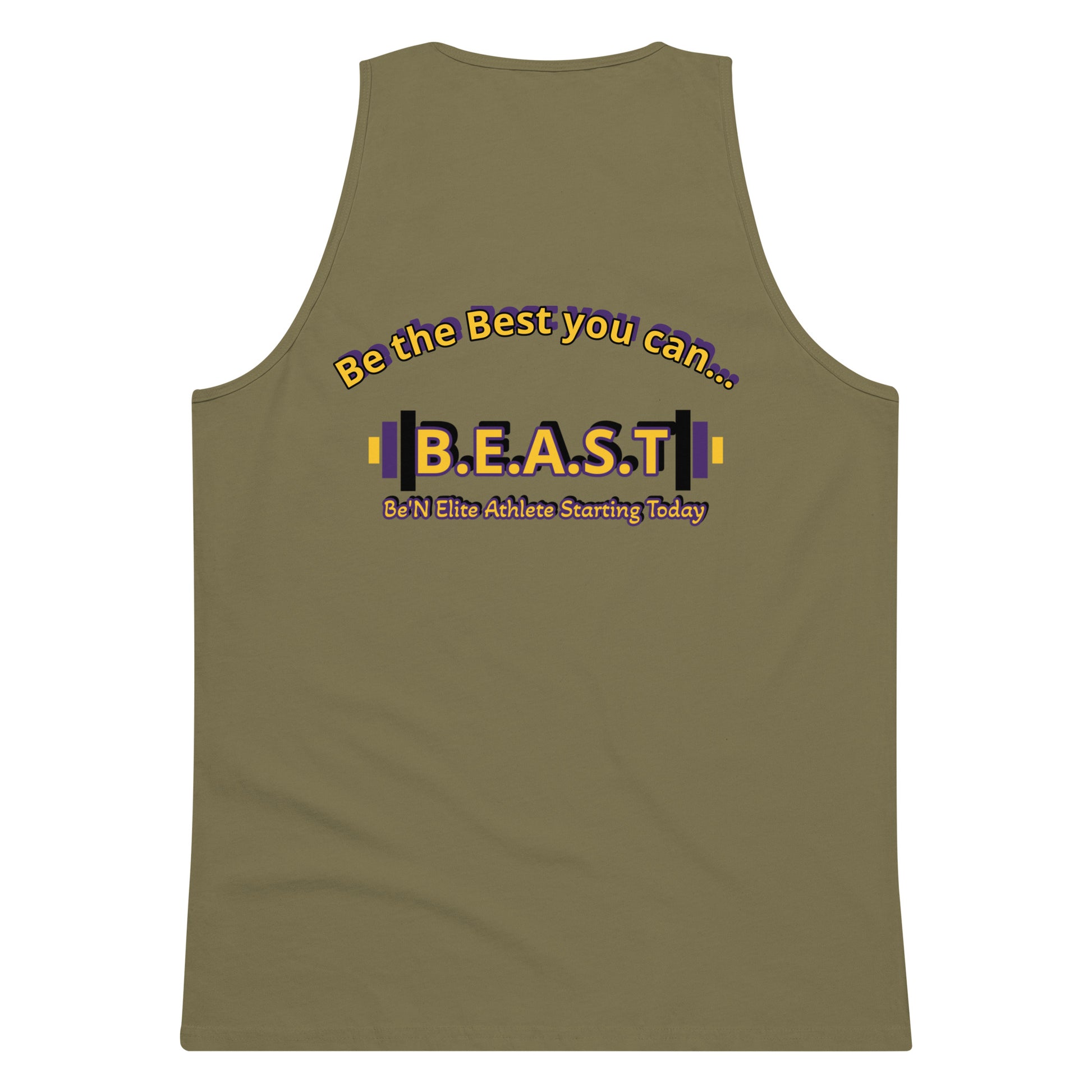 Men’s B.E.A.S.T premium Tank Top