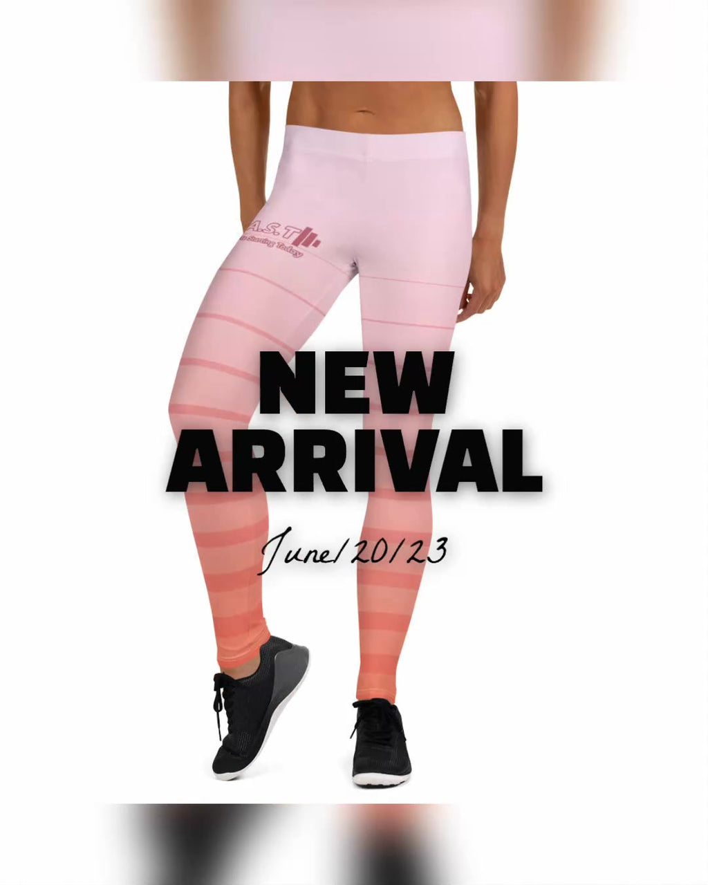 Sublimation Cut & Sew Tank Top pink gradient