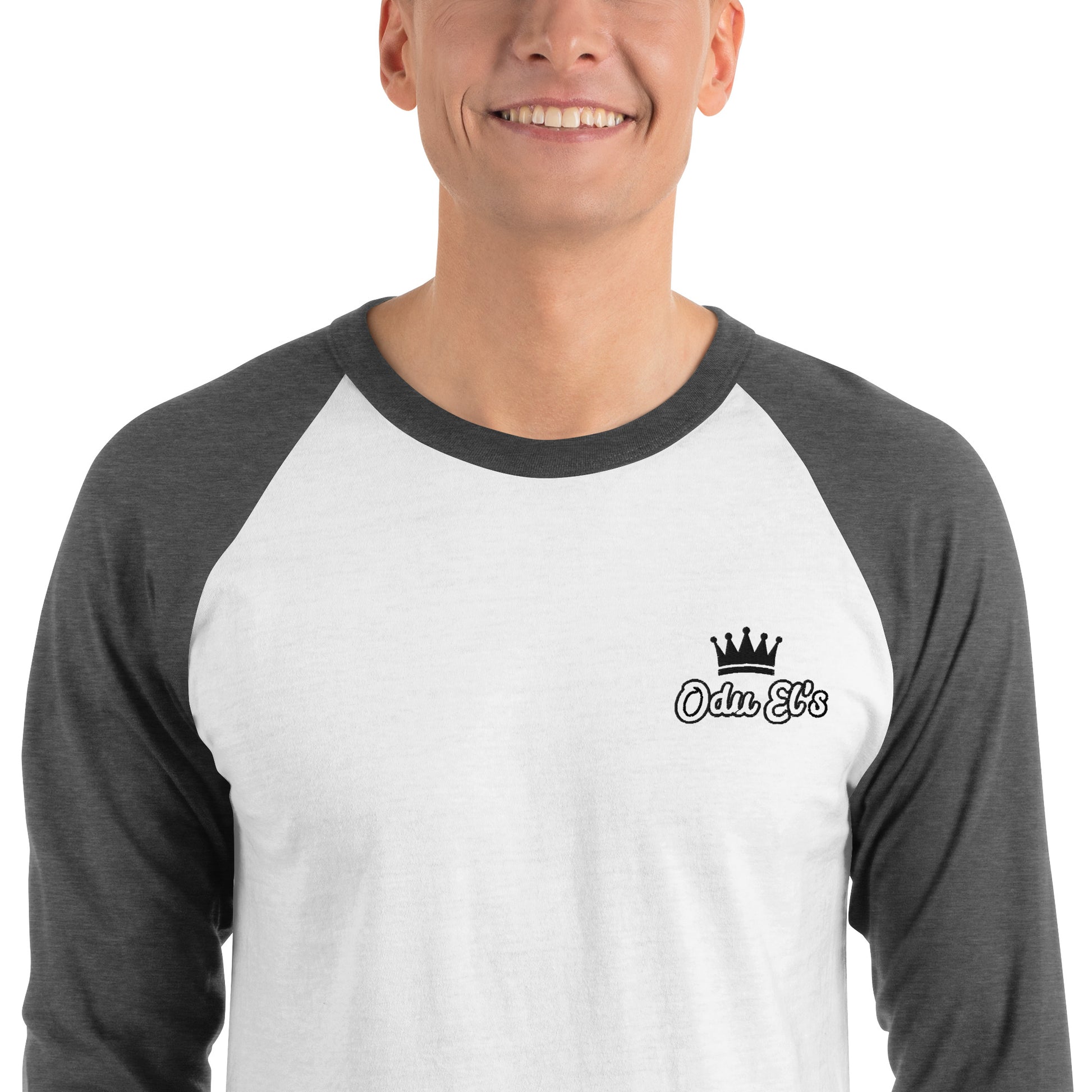 3/4 sleeve raglan shirt